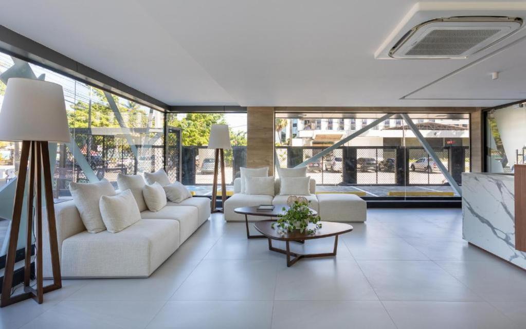 Frente Mar Apartamento Luxuoso Na Praia De Cabo Branco João Pessoa Екстериор снимка